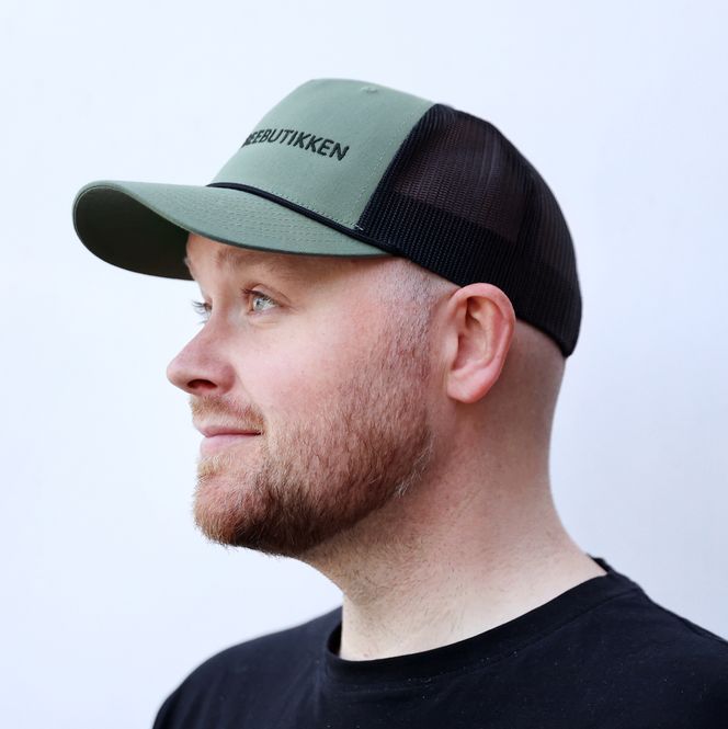 Hovedbilde Frisbeebutikken Caps Trucker Rope Svart/Grønn